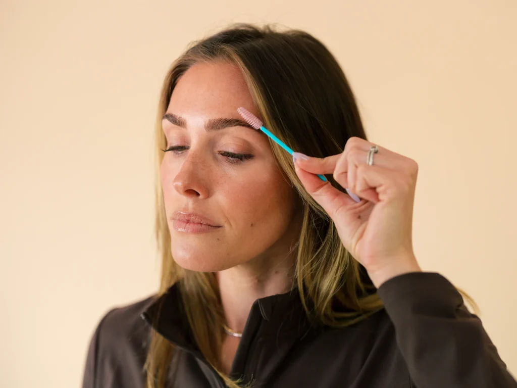 Brow lamination treatment at Pearl MedSpa Charleston SC